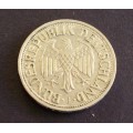 Coin Germany 1956j 1 Mark ef