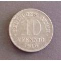 Coin Germany 10 pfennig iron 1916e