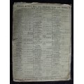 Antique Music sheet `Nearer My God, To Thee` 1902