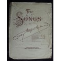 Antique Music sheet `A Gondoliers Love Song` 1909