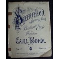Antique Music sheet `Spinning Song` 1916