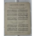 Music sheet `Coppelia ` antique