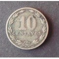 Coin Argentina 10 centavos 1910 fine