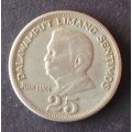 Coin Phillipines 1972 25 Sentimos fine