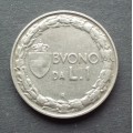 Coin Italy 1 Lire 1923 VF