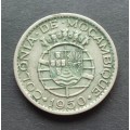 Coin Mocambique 50 centavos 1950