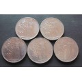 Coin Italy x 5 100 Lire VF