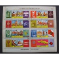 Stamp - Sheets - 9 various - cto