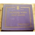 LP record set Odeon Orchestra records vintage