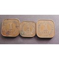 Coin - Malaya 1940 x 3 Ef