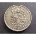 Coin - Angola 10 Escudos Vf