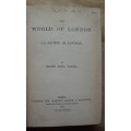 Book - The world Of London [La societe De londres] by Count Paul Vasili 1885