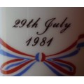 Fine China bowl - Wedding Anniversary Lady Diana 1981
