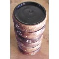 Wooden Glass/Cup holders x 6