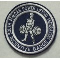 Badge cloth Weightlifting