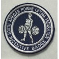 Badge cloth Weightlifting