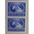 Stamp - South Africa - Silver Wedding - 1948 MLH