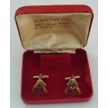 Cufflinks - 22ct Gold Plated vintage