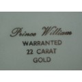 Coffee Cup - Prince William - Souvenier 22ct plated