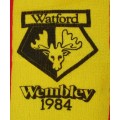 Scarf + 2 Caps - Watford FC - 1984 Wembley - Unused