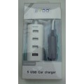 Cell Car Charger - 5 port Hub