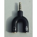 Auxillary Splitter to Headphone/speaker[min order 5 units]