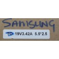 Samsung Laptop Charger 19v 3,42a  5,5 x 2,5mm[min order 5 units]