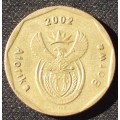 Coin - RSA 50 Cent 2002 Soccer - error