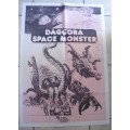Movie Poster Original - Diaggora Space Monster - RSA  - 1960s