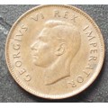 Coin -SA Farthing 1943 A - AU