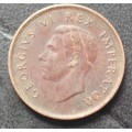 Coin -SA Farthing 1943 D - EF