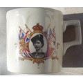Coffee Mug[Half Size] - Queen Elizabeth - Coronation 1953 - rare