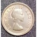 Coin -SA Farthing 1953 - AU