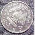 Coin - Union of SA - Tiekie/3D - 1943