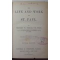 Book x 2 - The Life And Work Of St. Paul - In The Steps Of St.Paul