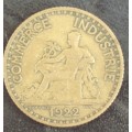 Coin - France 1 Franc 1922 - Fine