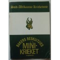 Book - Bakers Biscuits Mini cricket - 1988 - unused