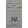 Bible - The Holy Bible - Pocket 1904 - Rare