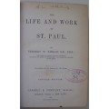 Book - The Life And works Of St.Paul - F.W.Farrar - 1884
