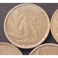 Coin - Belgium - 20 Francs - 1981 - error