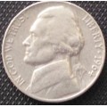 Coin - Usa - 5 Cent[nickel] - 1964 - fine