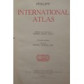 Book - Philips International Atlas - 1942 - Interim Edition