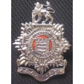 SANDF Beret Badge - ADK/ASC - Chrome
