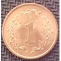 Coin - Zimbabwe 1 Cent 1982 - UNC - 02 - Rare
