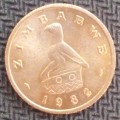 Coin - Zimbabwe 1 Cent 1982 - AU - 01 - Rare