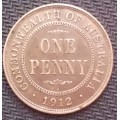 Coin - Australia - 1 Penny 1912H - AU