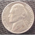 Coin - USA - Nickel[5 cents] - 1989p - Vf