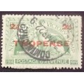Stamp - New Zealand - 1920 - 2d - SG64 - O/S - Used