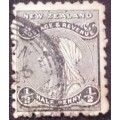 Stamp - New Zealand - 1882 - Half Penny - Used