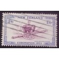 Stamp - New Zealand - 1953 - SG166 - 1s6d used